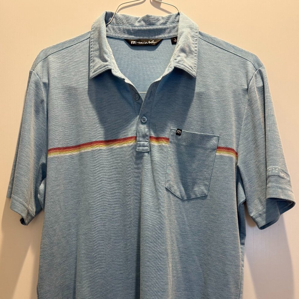 Travis Matthew Stripe Polo (Large)